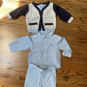 French Parisian style: JACADI boy outfit, 6months